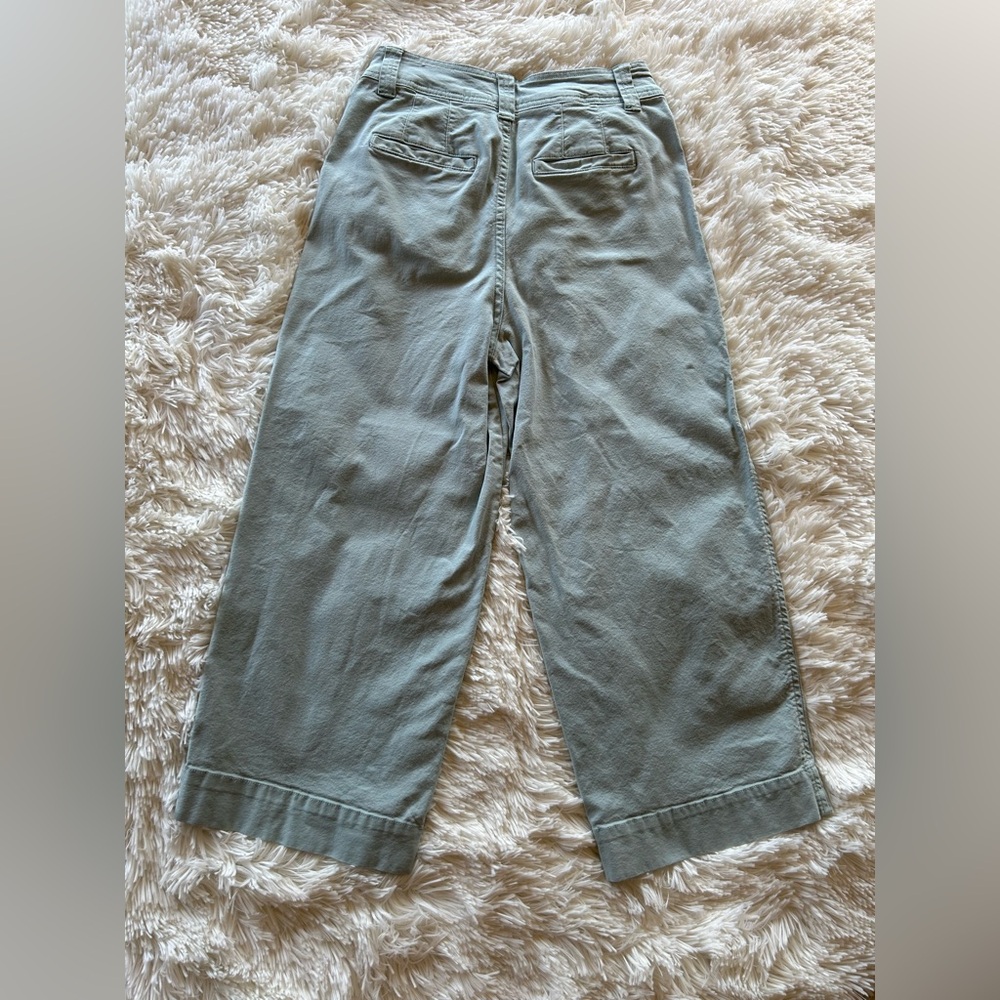 a new day | High-Rise Cropped Wide Leg Pants - Picture 5 of 10